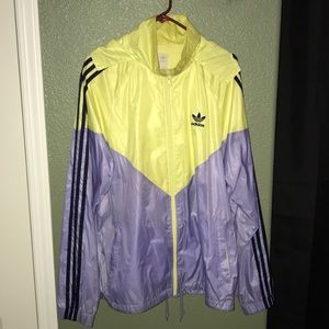 ADIDAS Originals (L) Tucking Hoodie Windbreaker